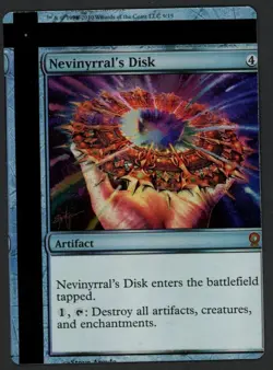 ***FOIL Nevinyrral's Disk NFC Miscut*** MTG FTV Relics Magic Kid Icarus - Image 1