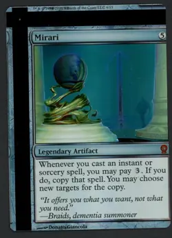 ***FOIL Mirari NFC Miscut*** MTG FTV Relics Magic Kid Icarus - Image 1