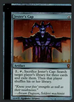 ***FOIL Jester's Cap NFC Miscut*** MTG FTV Relics Magic Kid Icarus - Image 1