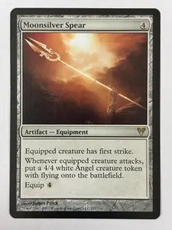MTG Moonsilver Spear - Avacyn Restored - Rare - Magic the Gathering - Image 1