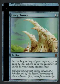 ***FOIL Ivory Tower NFC Miscut*** MTG FTV Relics Magic Kid Icarus - Image 1