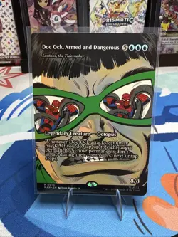 MTG Borderless Alt Art Doc Ock, Armed and Dangerous x1 Mythic Spider-Man NM - Image 1