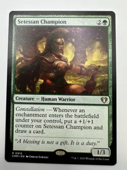 MTG TCG Setessan Champion Commander Masters Regular - Image 1