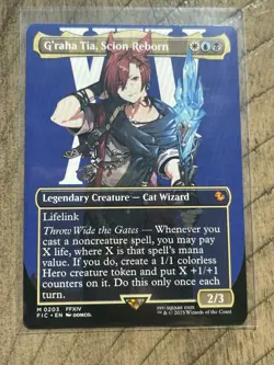 G'raha Tia, Scion Reborn (Borderless) Commander: Final Fantasy Regular - Image 1