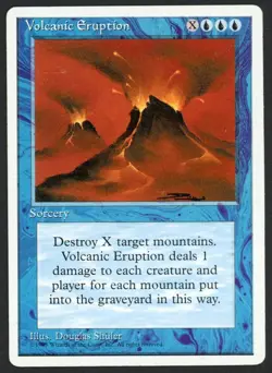 ***Volcanic Eruption*** MTG Alternate 4th Edition Kid Icarus - Image 1