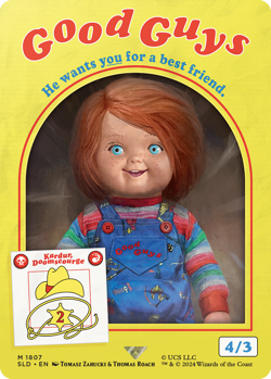 MTG Secret Lair x Chucky Non-Foil Edition SEALED - Image 3