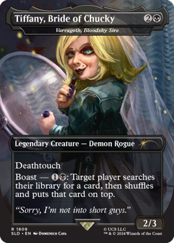 MTG Secret Lair x Chucky Non-Foil Edition SEALED - Image 5