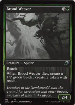 Brood Weaver U Innistrad: Double Feature 173 LP-NM - Image 1