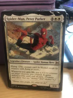 NM - Spider-Man, Peter Parker M Marvel's Spider-Man: Eternal-Legal 4 MTG - Image 1