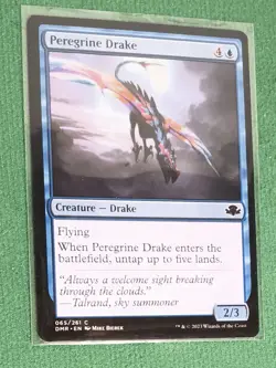 MTG Peregrine Drake - Dominaria Remastered - 0065 - Image 1