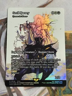 MTG - 1x Cecil Harvey - Showcase Foil Final Fantasy NM - Image 1