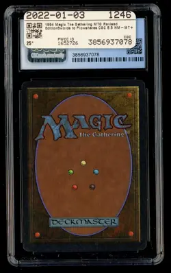 ***CGC 8.5 Swords to Plowshares*** MTG Revised Kid Icarus - Image 2