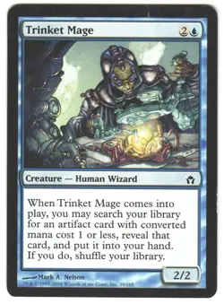 Magic_the_gathering Fifth Dawn Trinket Mage #39 2004,MTG,LP Common - Image 1