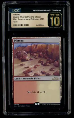 ***CGC Pristine 10 Plateau 30th Anniversary Edition*** MTG Kid Icarus - Image 1