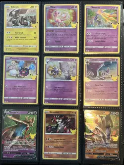 Celebrations Master Set Pokemon 2021 w/ Promo Extras (promo set incomplete) NM - Image 3