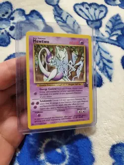 LP Pokemon Mewtwo 12 Black Star Promo WOTC 🔥🔥🔥 - Image 1