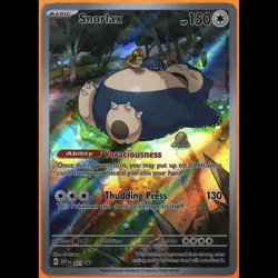 TAG 10 GEM MT Snorlax Promo 2023 Pokemon Pokemon Scarlet & Violet Black Star - Image 3