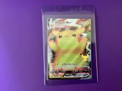 Pokemon TCG SWSH Celebrations Pikachu VMAX SWSH062 Black Star Promo Pack Fresh! - Image 3