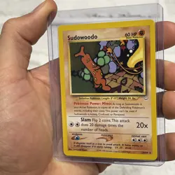 Sudowoodo 26/64 Neo Revelation Regular 2000 WotC Rare Pokemon TCG NM/MT Vintage - Image 2