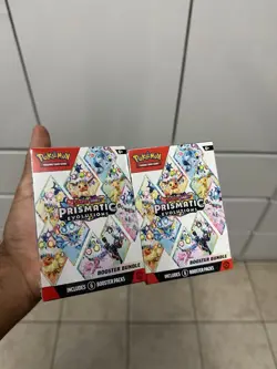 Pokemon TCG Prismatic Evolutions Booster Bundle Lot of 2 Brand New & Sealed - Image 1