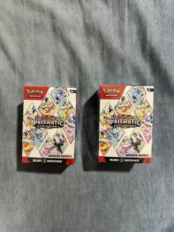 Pokemon TCG Prismatic Evolutions Booster Bundle Lot of 2 Brand New & Sealed - Image 2