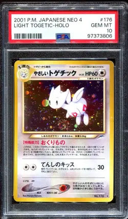 Light Togetic No. 176 PSA 10 Pokemon Neo Destiny Japanese Holo Rare - Image 1