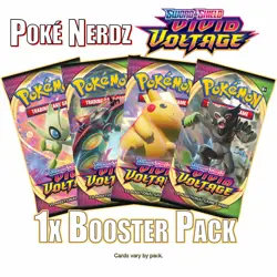1x Pokemon Vivid Voltage Booster Pack - (1 Random Pack) - Image 1