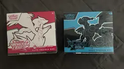 Pokemon Black Bolt and White Flare pokemon Center Elite Trainer Box ETB Sealed - Image 1