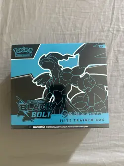 Pokemon Black Bolt and White Flare pokemon Center Elite Trainer Box ETB Sealed - Image 3
