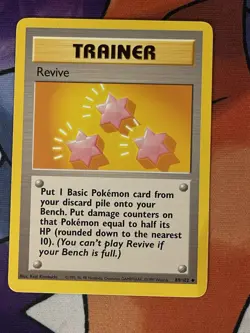 Revive 089/102 Base Set Non Holo Pokemon Card - Image 1