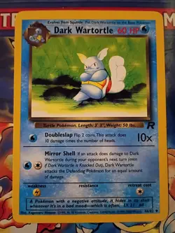 Dark Wartortle 46/82 - Uncommon 2000 English Team Rocket Set Pokemon Card - Image 1