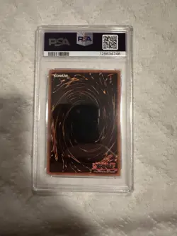2002 Yu-Gi-Oh! Dark Magician PSA Graded Card Ex-Mt 6 - Image 2