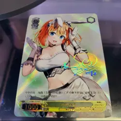 DIY Weiss Schwarz Yotsuba Nakano Quintessential Quintuplets Signed SP Card TCG - Image 2