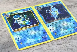 [ART CARD] Blastoise & Dark Blastoise 1st Ed. CUSTOM MADE *READ DESCRIPTION* - Image 5