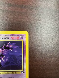 Pokemon Sabrina’s Haunter Card 58/132 Gym Heroes WOTC 1999 TCG LP+ - Image 4