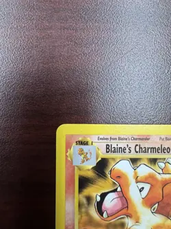 Pokemon Card - Blaine's Charmeleon Gym Challenge 31/132 Uncommon LP - Image 3