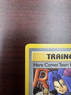 2000 Pokemon Team Rocket Here Comes Team Rocket! 71 /82 LP Card - Image 3
