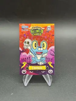 Pokemon Froakie Holo Collectoons Halloween Card 81 Peru US Seller - Image 1