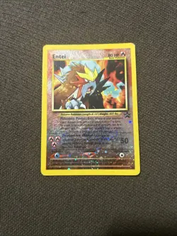 Entei 34/53 Black Star Promo Reverse Holo Pokemon TCG Card - Image 1