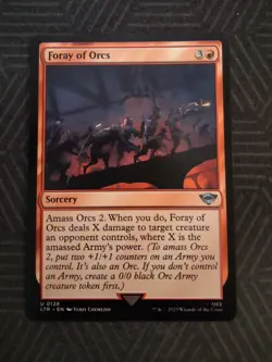 mtg foray of orcs lord of the rings - Image 1