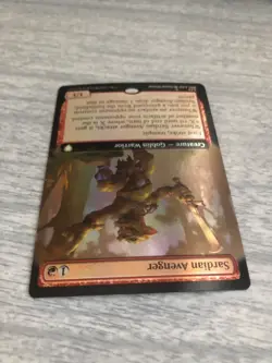 Sardian Avenger (Extended Art) FOIL NM #43 Commander: The Brothers' War MTG - Image 5