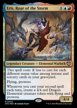 Eris, Roar of the Storm - Foil OTJC LP MTG - Image 1