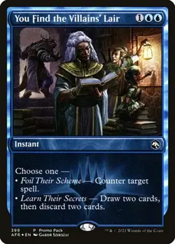 You Find the Villains' Lair - Foil Promo AFR LP MTG - Image 1
