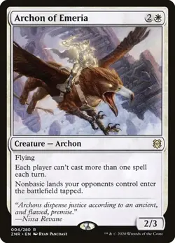 Archon of Emeria - Foil Zendikar Rising LP MTG - Image 1
