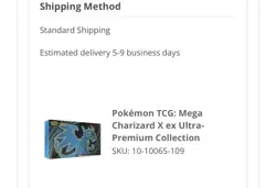 ! PRESALE ! POKEMON CENTER TCG Phantasmal Flames Mega Charizard X EX UPC 11/14 - Image 2