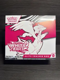 Pokemon TCG: Scarlet & Violet White Flare ETB Elite Trainer Factory Sealed Box - Image 1