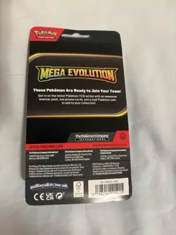Pokemon TCG- Mega Evolution Checklane Blister Lycanroc Rockruff Booster - Image 4