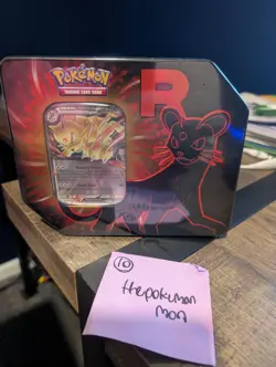 Pokemon TCG Team Rocket Persian Tin Destined Rivals Brand New Factory Sealed - Image 1