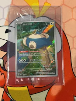 Pokemon 151 ETB Snorlax Pokemon Center Stamped Promo Sealed #051 Sv051 Near Mint - Image 1