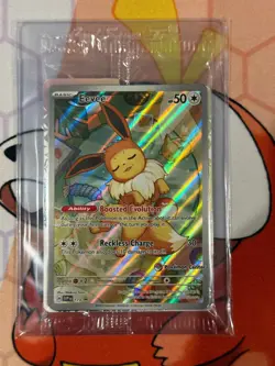 Pokemon Center Exclusive Eevee #173 Stamped Promo Prismatic Evolutions SEALED - Image 1
